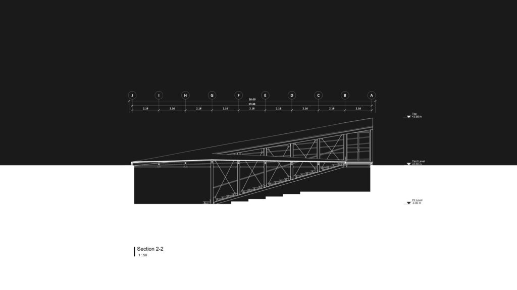 Ave Gallery Diagram Concept by Fluid Motion Architects, designed by Reza Daneshmir and Catherine Spiridonoff