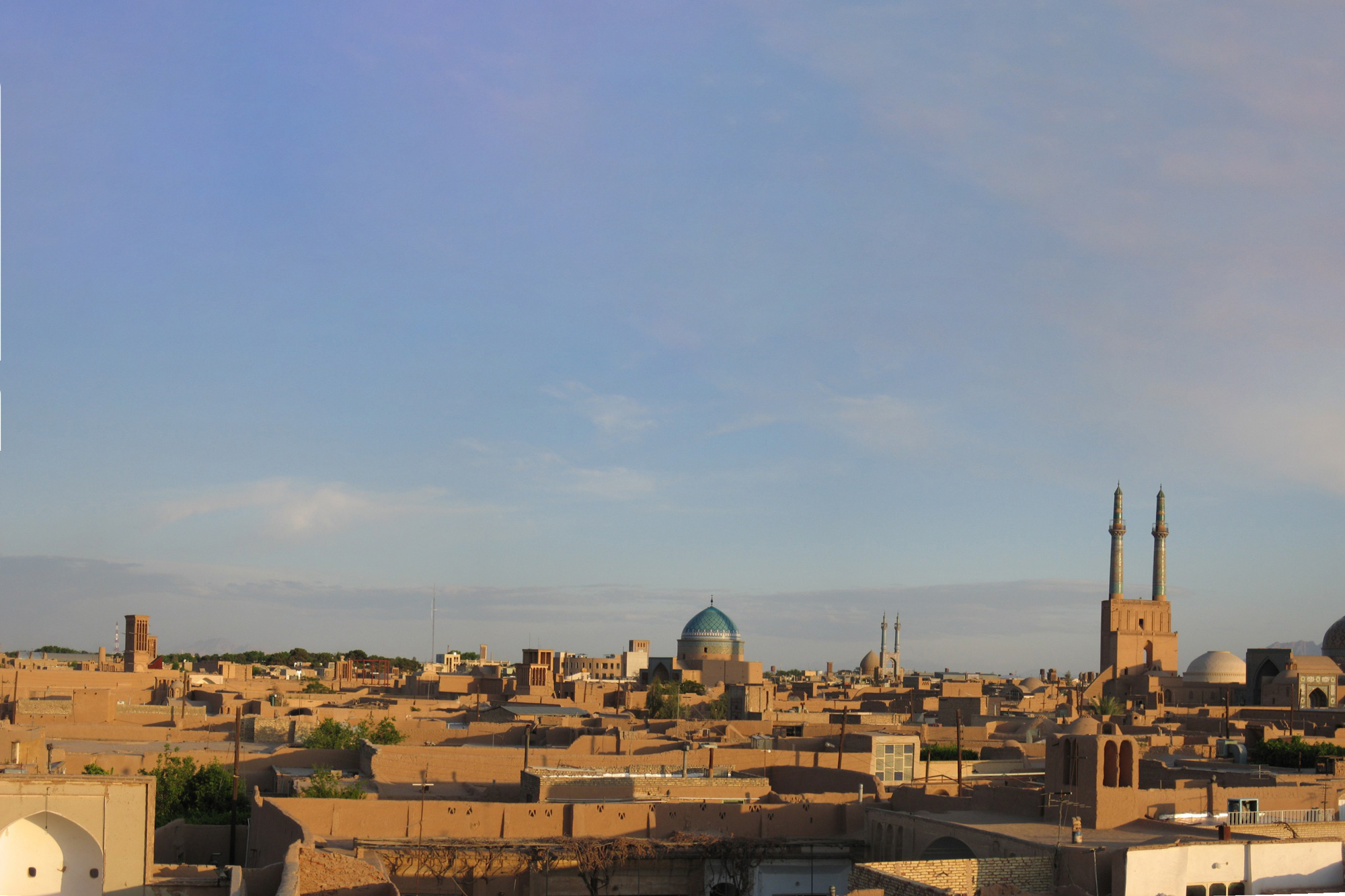 Safayieh Residential Complex Urban Contex view in Yazd by Fluid Motion Architects, designed by Reza Daneshmir and Catherine Spiridonoff