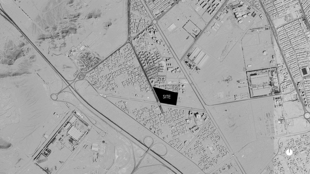 Safayieh Residential Complex Site in Yazd by Fluid Motion Architects, designed by Reza Daneshmir and Catherine Spiridonoff