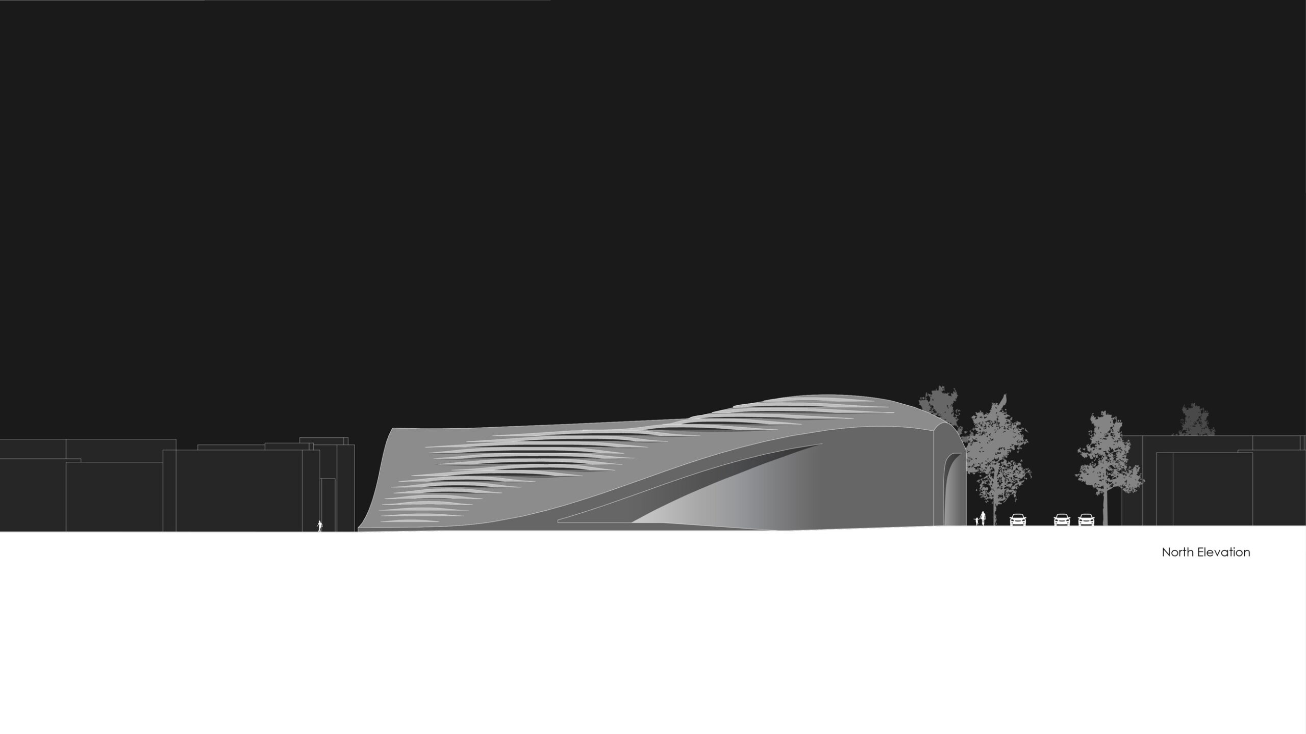 reza daneshmir-cathrine spridonof.fma .complex. architecture. valiasr mosque. diagram. islam mosque. دانشمیر- کاترین اسپریدونف. دیاگرام معماری. مسجد ولیعصر. دفتر حرکت سیال.مساجد دوره اسلامی.نمای شمالی