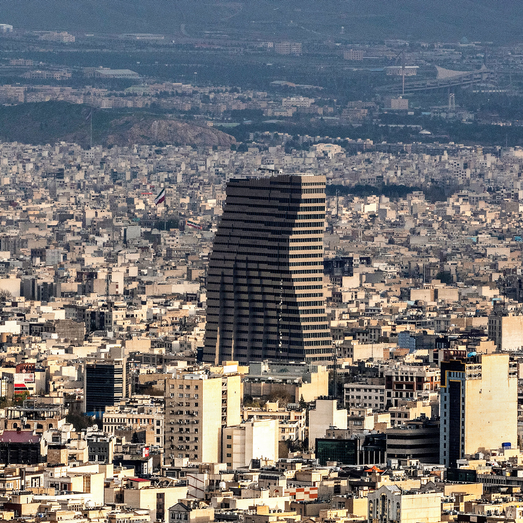 jaam tower in tehran