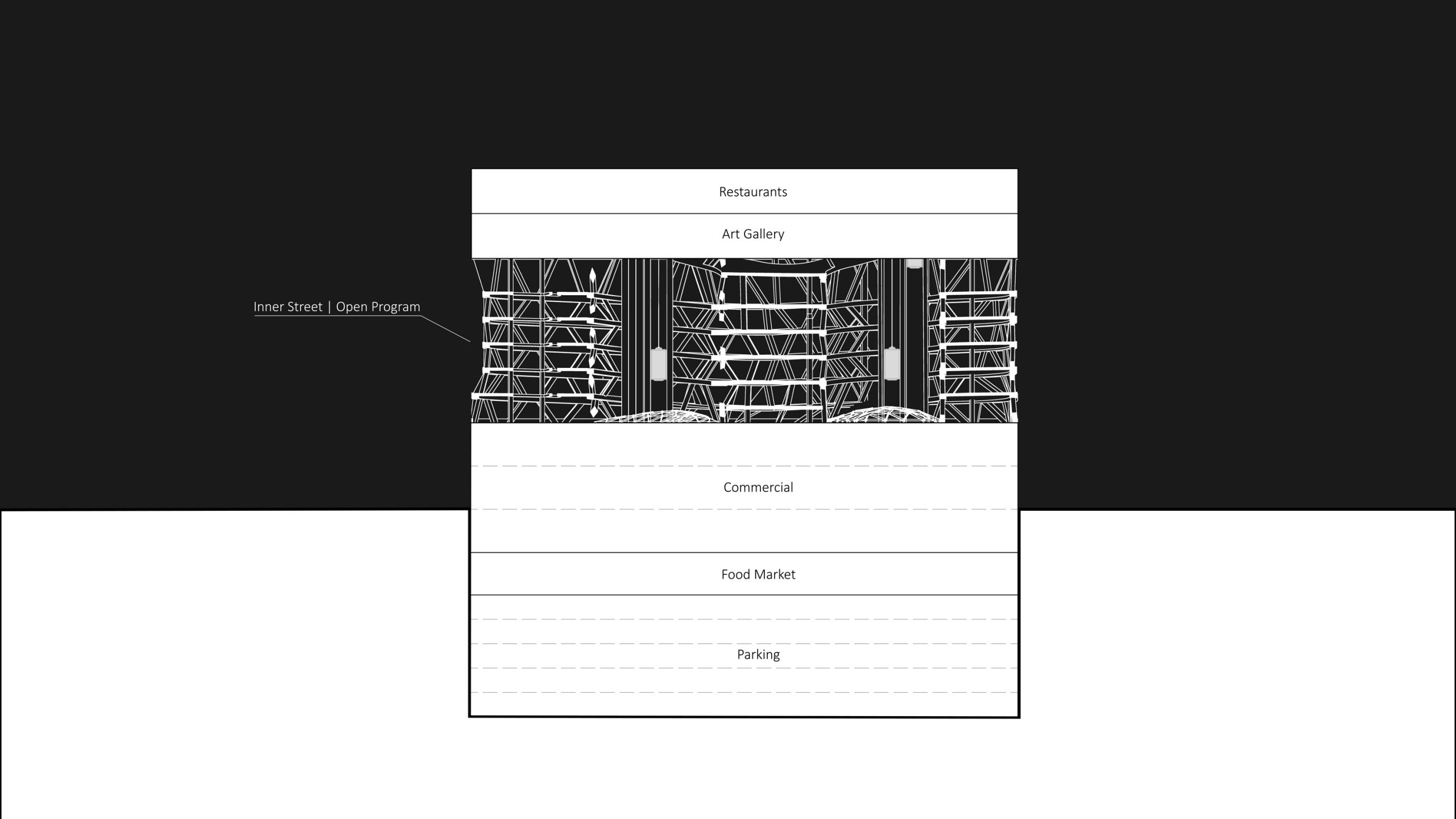 Ava Platt Functional Diagram in Aghdasiye Tehran by Fluid Motion Architects, designed by Reza Daneshmir and Catherine Spiridonoff