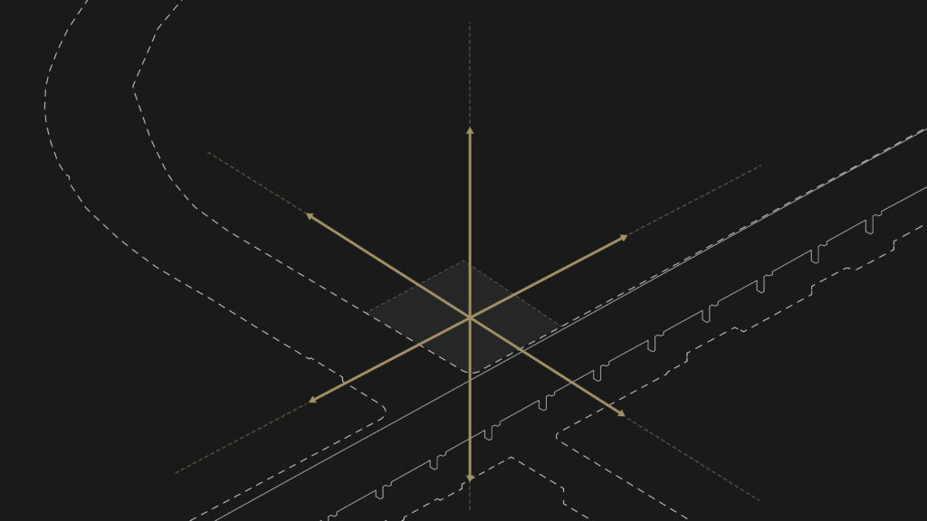Mika Knots Office & Commercial Tower Diagram Process in Mirdamad, Tehranby Fluid Motion Architects, designed by Reza Daneshmir and Catherine Spiridonoff