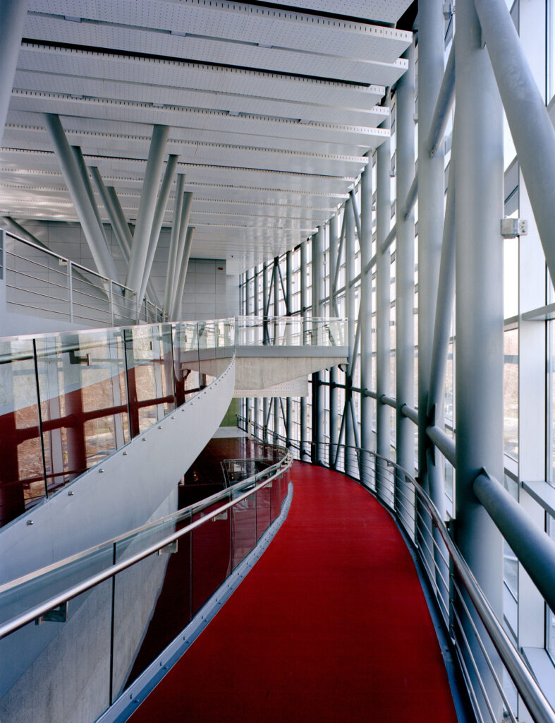 Mellat Cineplex Interior Photo in Tehran by Fluid Motion Architects, designed by Reza Daneshmir and Catherine Spiridonoff