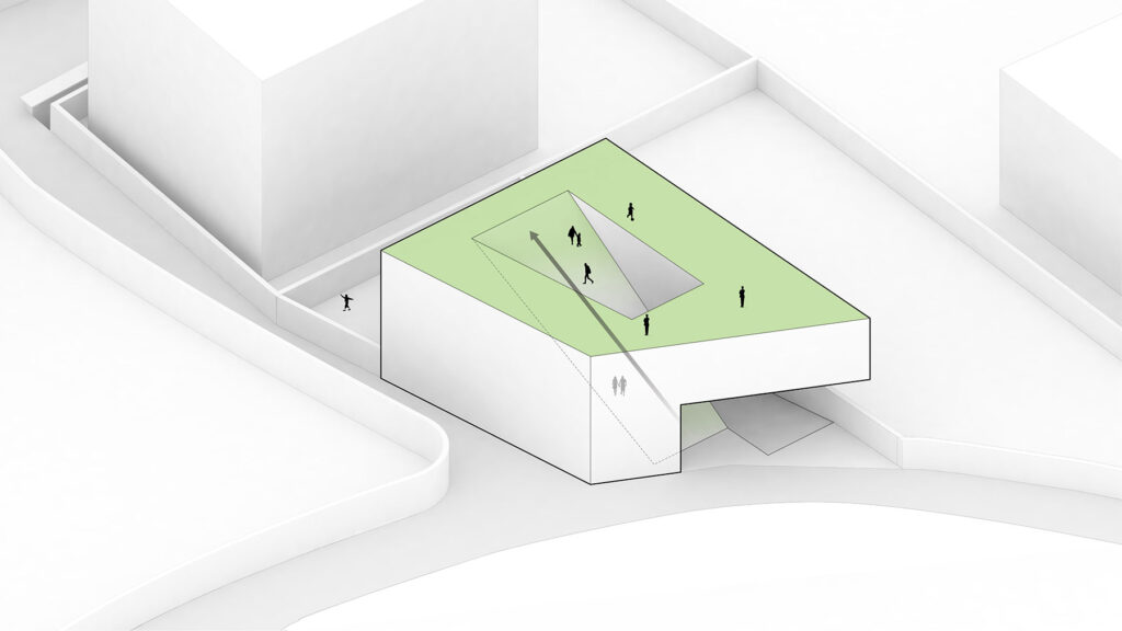 Villa Barani I Diagram Concept In Lavasan by Fluid Motion Architects, designed by Reza Daneshmir and Catherine Spiridonoff
