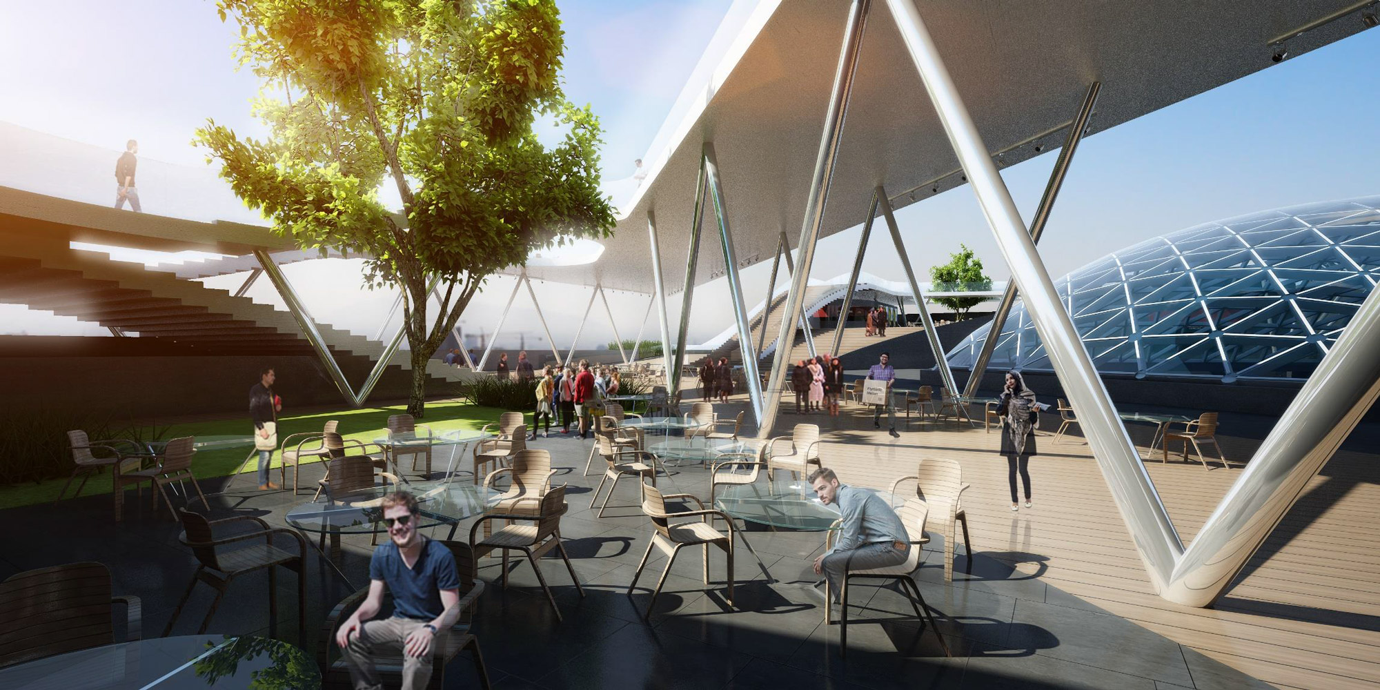 farmanieh mall diagram- process design