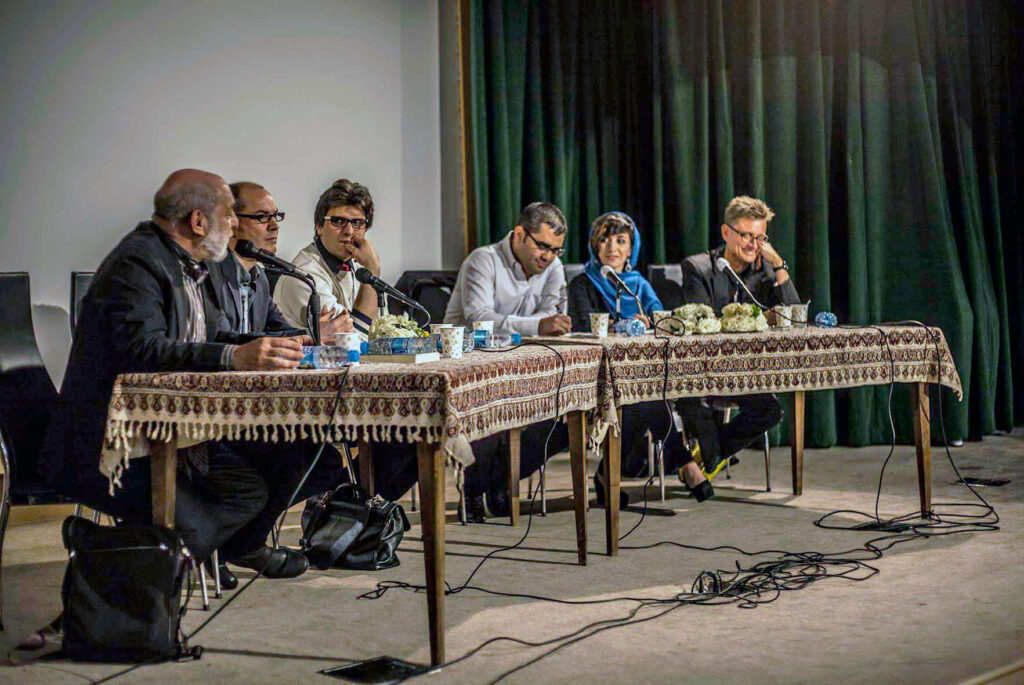 Architecture Panel in the 6th Seminar of the Architect’s Role Magazine with Neil Leach, Andisheh Moalem Hall, Tehran, Iran
