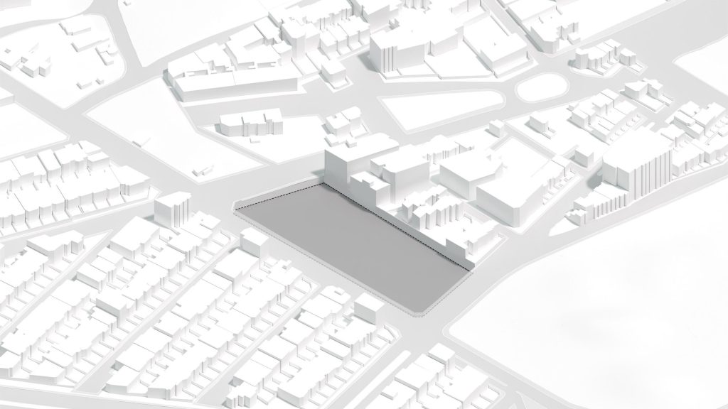Unex Tower Residential building Architectural Diagram in Tehran by Fluid Motion Architects, designed by Reza Daneshmir and Catherine Spiridonoff